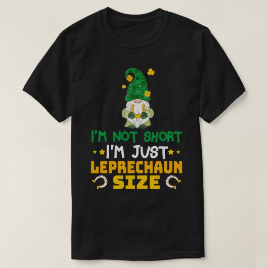 IM Niet Kort IM Maat Grappige Vrouwen 7 T-shirt (Design voorkant)