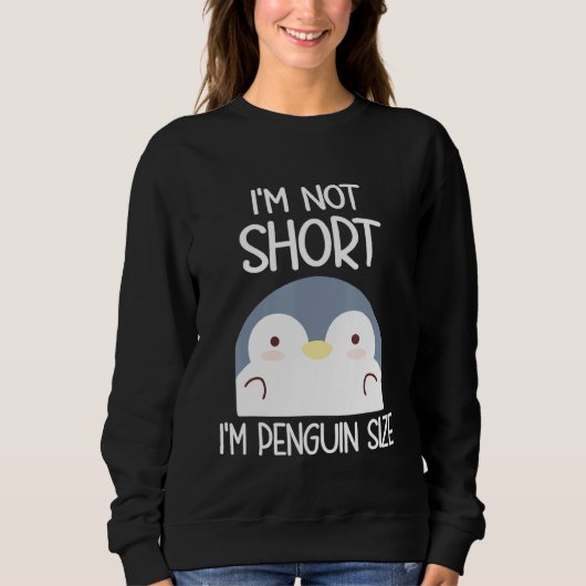 Im niet kort Im pinguïn formaat Trui (Voorkant)
