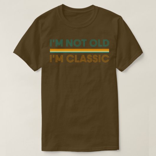 IM Niet Oud IM Classic 1 T-shirt (Design voorkant)