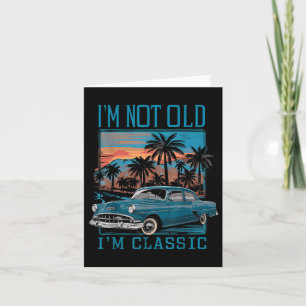 IM niet oud IM Clic Vintage Auto Retro Zonsonderga Kaart