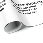 IM NIET RUDE.png Cadeaupapier (Rol Hoek)