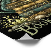 I'm Not A Bookworm I'm A Book Dragon  Poster (Hoek)