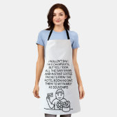 I'm not a cheapskate but... Apron Schort (Gedragen)