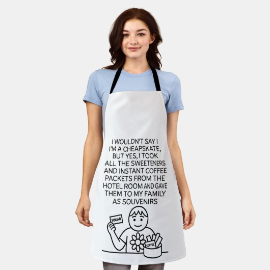 I'm not a cheapskate but... Apron Schort (Gedragen)