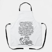 I'm not a cheapskate but... Apron Schort (Voorkant)