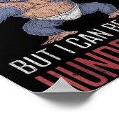 I'm Not A Gorilla But I Can Beat Off Hundred Men A Poster (Hoek)