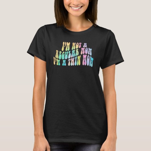 I'm Not A Regular Mom I'm A Twin Mom Mothers Day M T-shirt (Voorkant)