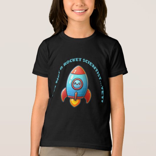 Im Not A Rocket Scientist Yet Tri-Blend Shirt (Voorkant)