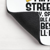 I'm Not A Snack I'm A Full Street Taco Funny Quote Muismat (Hoek)