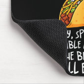 I'm Not A Snack I'm A Full Street Taco Funny Quote Muismat (Hoek)