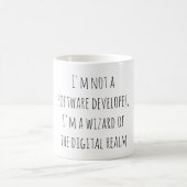 "I'm not a software developer, I'm a wizard of the Koffiemok (Center)