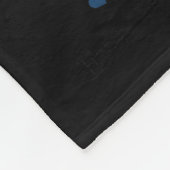 I'm Not A Widow I'm A Wife To A Husband With Wings Fleece Deken (Hoek)