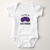 I'm not an early person romper (Voorkant)