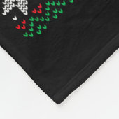 I'm Not An Elf I'm Just Short Christmas Ugly Sweat Fleece Deken (Hoek)