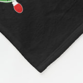 I'm Not An Elf Im Just Short Funny Christmas Match Fleece Deken (Hoek)