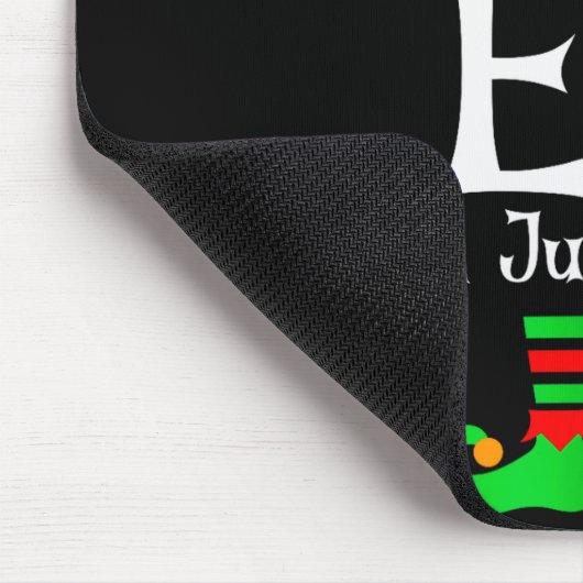 I'm Not An Elf Im Just Short Funny Christmas Match Muismat (Hoek)