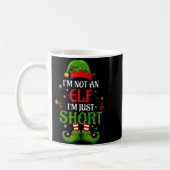 I'm Not An Elf I'm Just Short Merry Christmas Elf  Koffiemok (Links)