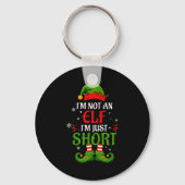 I'm Not An Elf I'm Just Short Merry Christmas Elf  Sleutelhanger (Voorkant)