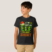 Im Not An Elf Just Short Funny Christmas Xmas Men  T-shirt (Voorkant volledig)