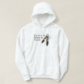 I'm Not As White As I Look Native American Hoodie (Design voorkant)