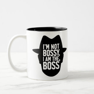 I'm Not Bossy, I Am The Boss Tweekleurige Koffiemok