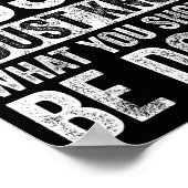 I'm Not Bossy I Just Know What You Should Be Doing Poster (Hoek)