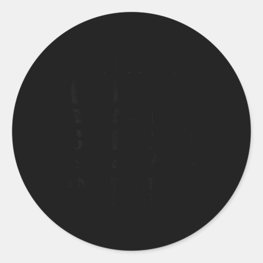 I'm Not Bossy I'm Naturally Gifted At Leadership A Ronde Sticker (Voorkant)