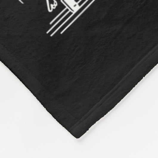 I'm Not Clumsy Funny Retro Saying Quote  Fleece Deken (Hoek)