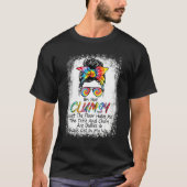 I'm Not Clumsy Funny Sayings Sarcastic Messy Bun T-shirt (Voorkant)