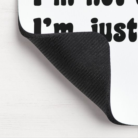 I'm Not Conceited, I'm Just Perfect Muismat (Hoek)