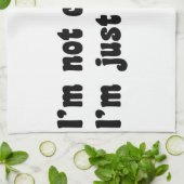 I'm Not Conceited, I'm Just Perfect Theedoek (Gevouwen)