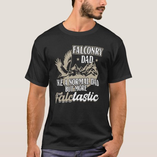 I'm Not Crazy I Just Train Falcons Falconry T-shirt (Voorkant)