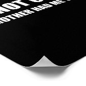 I'm Not Crazy My Mother Had Me Tested Quote  Poster (Hoek)