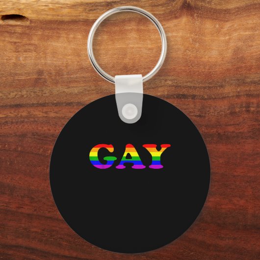 I'm Not Gay But My Boyfriend Is Funny Quotes Lgbt  Sleutelhanger (Voorkant)