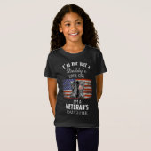 I'm Not Just Daddy's Little Girl I'm A Veteran's D T-shirt (Voorkant volledig)