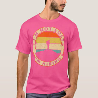 I'm Not Lost I'm Hiking Tshirt Dames Grappig - Vro