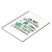 I'm not misbehaving I have autism Notitieboek (Linkerzijde)