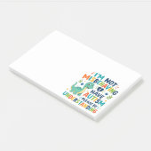 I'm not misbehaving, I have autism Post-it® Notes (Schuin)