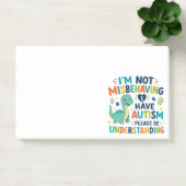 I'm not misbehaving, I have autism Post-it® Notes (Kantoor)