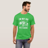 im not old Im a classic funny 70s car boy T-shirt (Voorkant volledig)