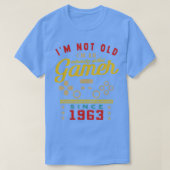 Im Not Old Im A Skilled 1963VideogameGaming  T-shirt (Design voorkant)