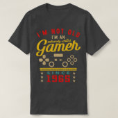 Im Not Old Im A Skilled 1965VideogameGaming  T-shirt (Design voorkant)