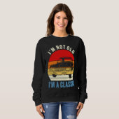 I'm Not Old I'm Classic Car Graphic Mens Womens Trui (Voorkant volledig)