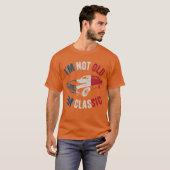 Im Not Old Im Classic Car US Flag Classic Car boy T-shirt (Voorkant volledig)