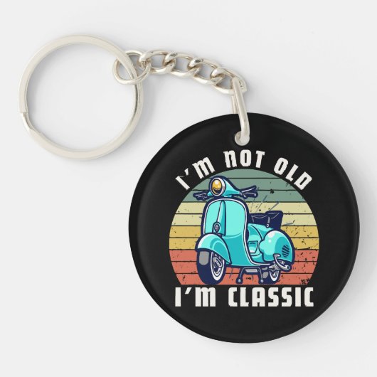 im-not-old-im-classic sleutelhanger (Voorkant)