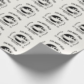 I'm not old I'm classic with old car Cadeaupapier (Hoek)