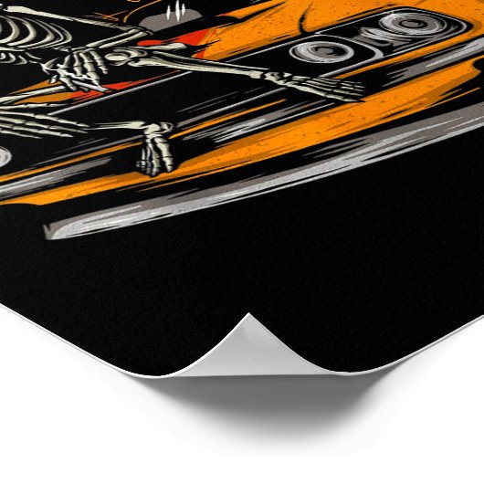 I'm Not Old I'm Clic Funny Car Graphic Old Man Fat Poster (Hoek)