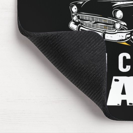 I'm Not Old I'm Clic Papa Funny Muscle Car Hot Rod Muismat (Hoek)