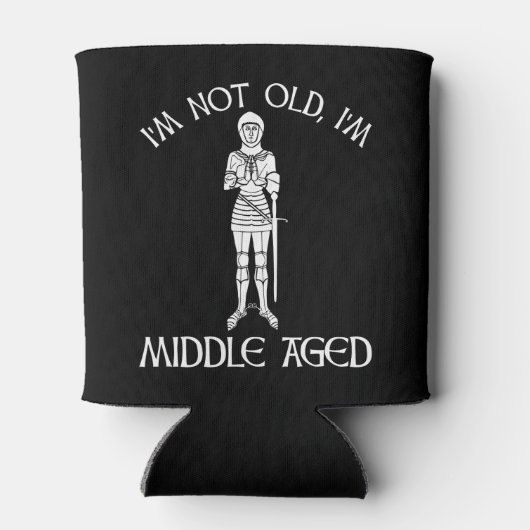 I'm Not Old - I'm Middle Aged Blikjeskoeler (Achterkant)