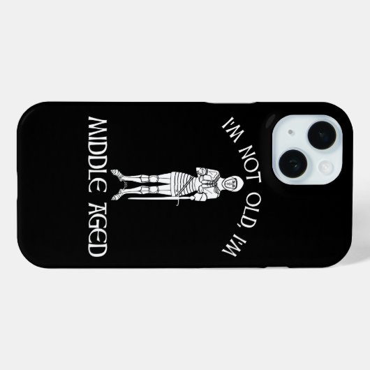 I'm Not Old - I'm Middle Aged Case-Mate iPhone Case (Achterkant (horizontaal))